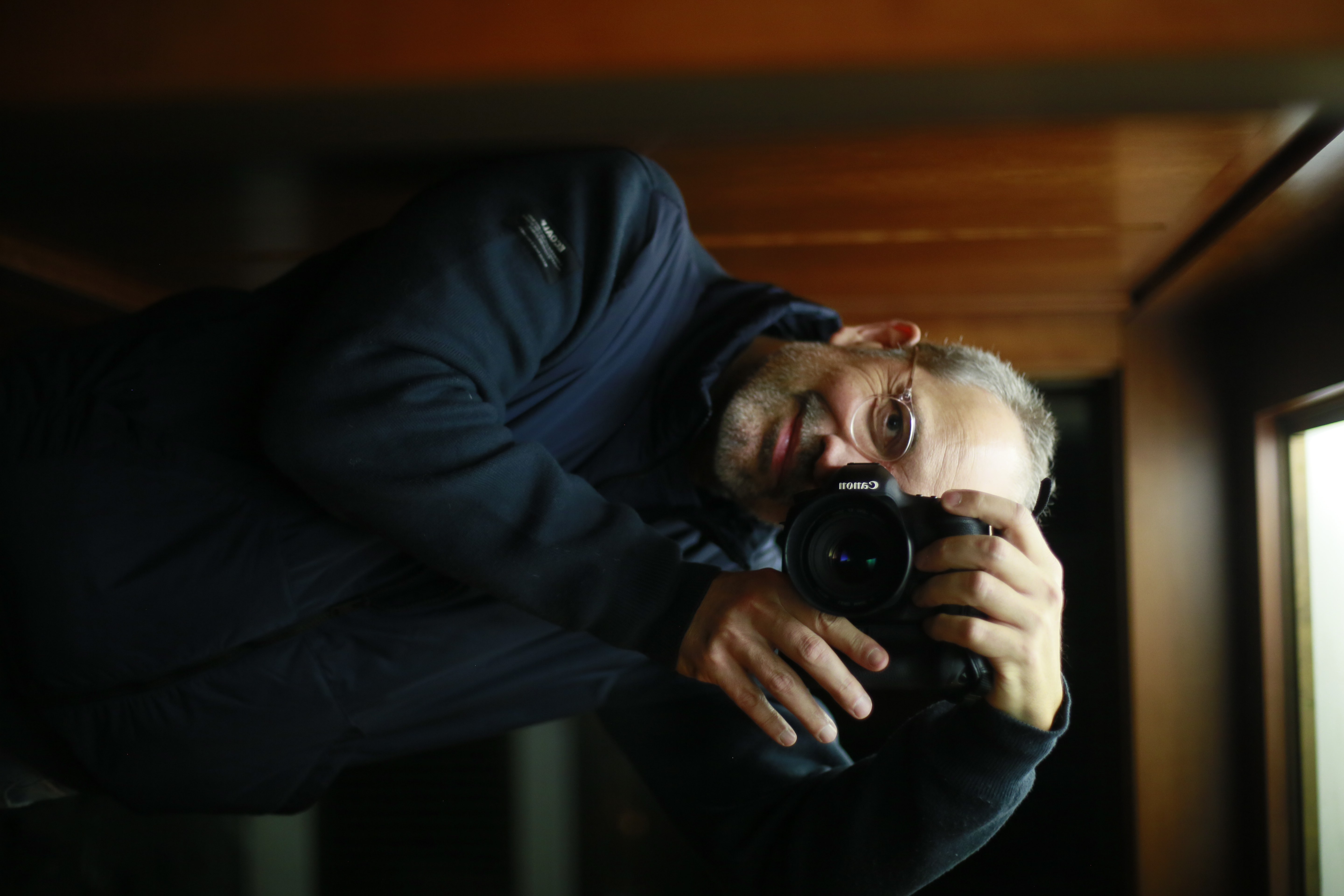 Gunnar Fuss mit Kamera